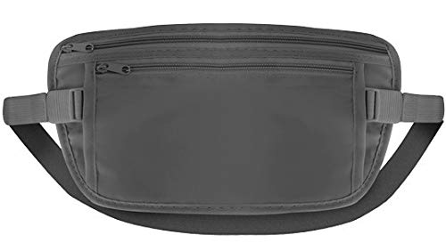 Porta Dolar Passaporte Documento Doleira Money Belt Pochete