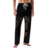 Scenari applicabili: i morbidi pantaloni da pigiama da uomo sono leggeri e possono essere indossati tutto l'anno. I pantaloni da pigiama da uomo sono adatti per essere indossati a casa, in viaggio d'affari, in viaggio o nella vita quotidiana.