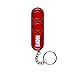 SABRE Personal Self-Defense Safety Alarm on Key Ring with LOUD Dual Alarm Siren Heard up to 600 ft/185 meters Away. To Use, Pull Metal Chain from Base, Red