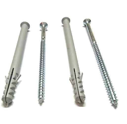 Nylon Frame Fixing Rawl Plugs with Screw Wall Plug (8 * 100mm, 10)-image-34