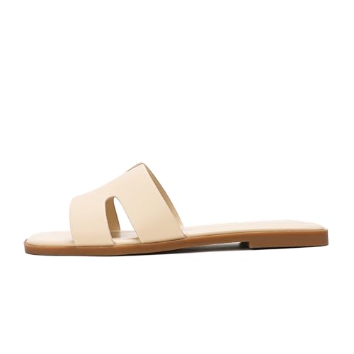 Image of Stratuxx Kaze Women's Open Toe Flat Dress Slide Sandals