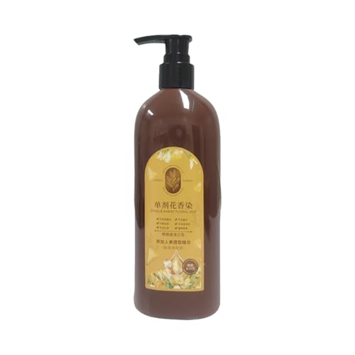 Champú De Tinte Para El Cabello - Atención De Color 300 Ml | Fórmula Botánica Con De Flores | Single Dosis Champú De Nutrientes | Aplicación De Tinte Natural Para Adultos