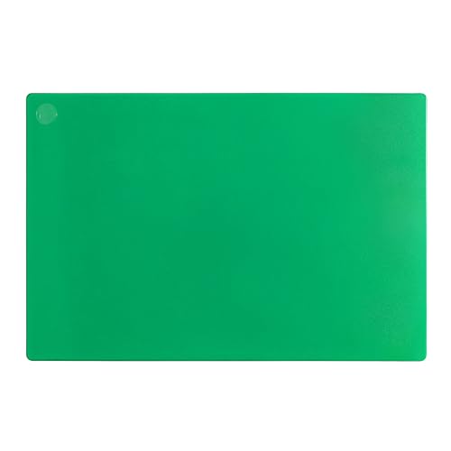 Tabla de cortar rectangular de polietileno verde 18x12 in miniatura 1