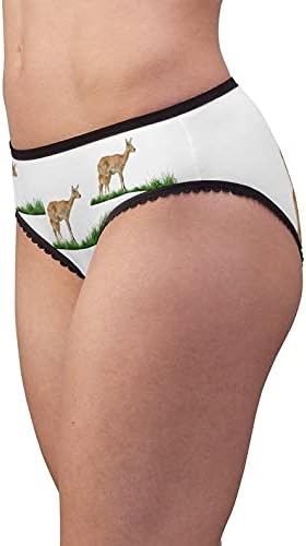 Red Lechwe Panties, Red Lechwe Underwear, Briefs, Cotton Briefs, Funny Underwear, Panties For Women