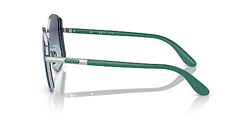 Sunglasses Vogue VO 4267 S 323/4S Silver Azure Gradient Dark Blu2