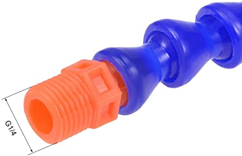 XYWHPGV Flexibles Kühlmittelrohr, G1/4 Gewinde Runddüse Flexibler Wasser Öl Kühlrohr Schlauch mit Ventil 500 mm/19,68 Zoll Länge 2 Stück(453e8 1b5ea 2d0fd 0ad6f 40680 8bfc4 XYWHPGV Flexibles Kühlmittelrohr, G1/4 Gewinde Runddüse Flexibler Wasser Öl Kühlrohr Schlauch mit Ventil 500 mm/19,68 Zoll Länge 2 Stück(453e8 1b5ea 2d0fd 0ad6f 40680 8bfc4
