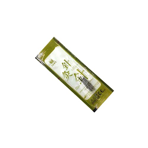 Tony Agulha Acupuntura 0 25X40 C/ 1.000 Agulhas Prata/Verde/Branco