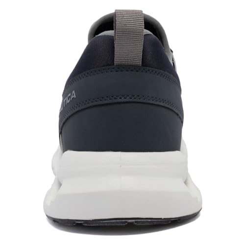 Image of Nautica Mens Running Sneakers Sport Fashion Lace-Up Athletic Soft Shoes for Gym Tennis Men - Cushioned, Breathable, Lightweight & Comfortable