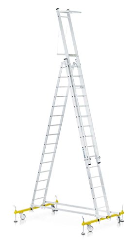 Preisvergleich Produktbild Montageleiter, fahrbar