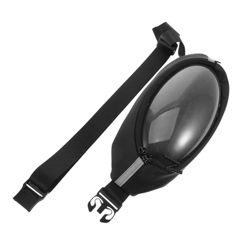 Sacoche Poitrine Capacité Suffisante FOMIYES Bandoulière en PU Noir
