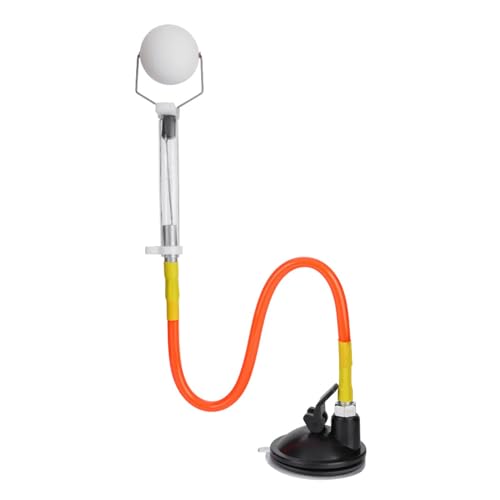 Entrenador De Tenis De Mesa, Dispositivo De Entrenamiento De Ping Pong De PVC Entrenador De Tenis De Mesa Ajustable Equipo De Pelotas De Ping Pong Entrenamiento Con Ventosa Para Jugador Tenis Mesa