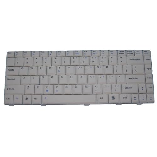 Clavier de remplacement pour ordinateur portable ASUS F80 F83T K41SE blanc disposition US