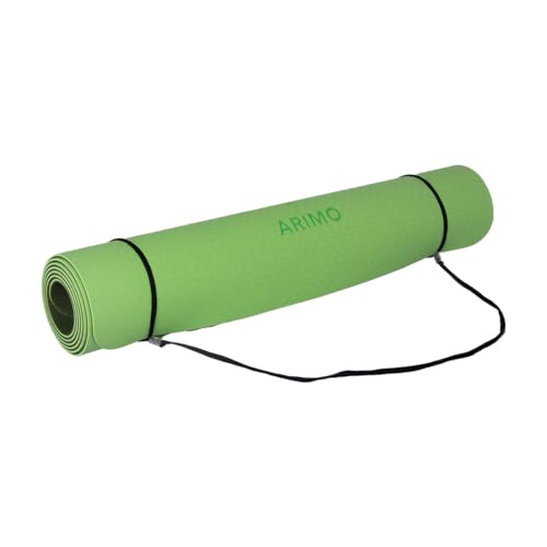 ARIMO Tapete Yoga Mat Antiderrapante TPE Ecológico Biodegradável Todos Os Tipos de Yoga/Pilates 181