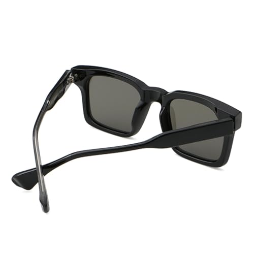 Retro Style Polarized Sunglasses for Men Cp Acetate for Women Uv400 Leopard4