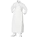Eurosell Abwaschbare Labor/Chirurgie/Arzt Schürze Kittel 120cm - waschbar - Klick System - weiß