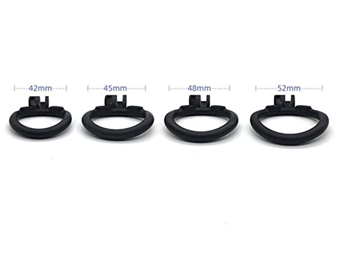 Jaula Protectora De Béisbol Hombre Resina 3D Negra 4 Anillos XL
