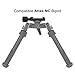 ARCA Rail Bipod Adapter for Harris & Atlas,Picatinny Rail Style Bipod,Caldwell XLA Pivot Bipod,UTG Super Duty Bipod