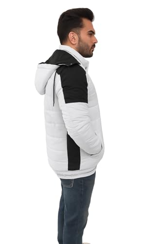 Image of Quark Export Quality Reversible Puffer Jacket in GLD Material best for Winterwear /Hiking /Biking /Camping /Mountaineering /Racing /Climbing /Tracking(Control Temperature up to 3 Degree Celsius.)(3C)
