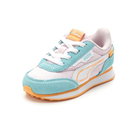 PUMA Infant Girls Future Rider Spring Sketchbook Lace Up Sneakers Shoes Casual - Pink2