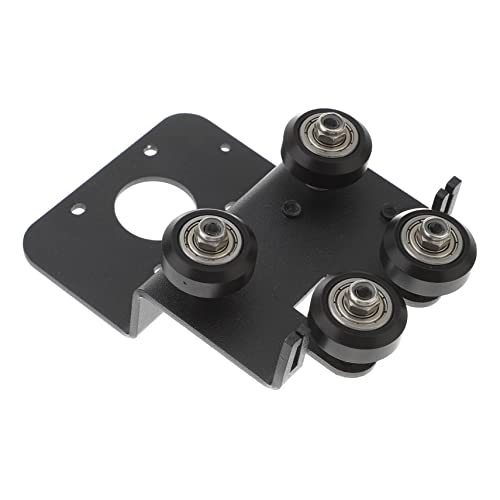 BUGUUYO 3d Printer Extrusion Head, Metal Black Extruder Printing Head for Ender 3, Easy to Install and Remove, for Home 