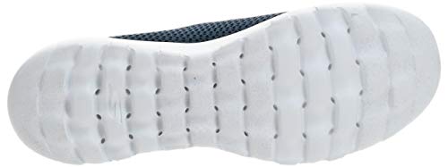 Sapatilha Go Walk Joy, Skechers, Feminino, Azul Escuro/Branco, 36