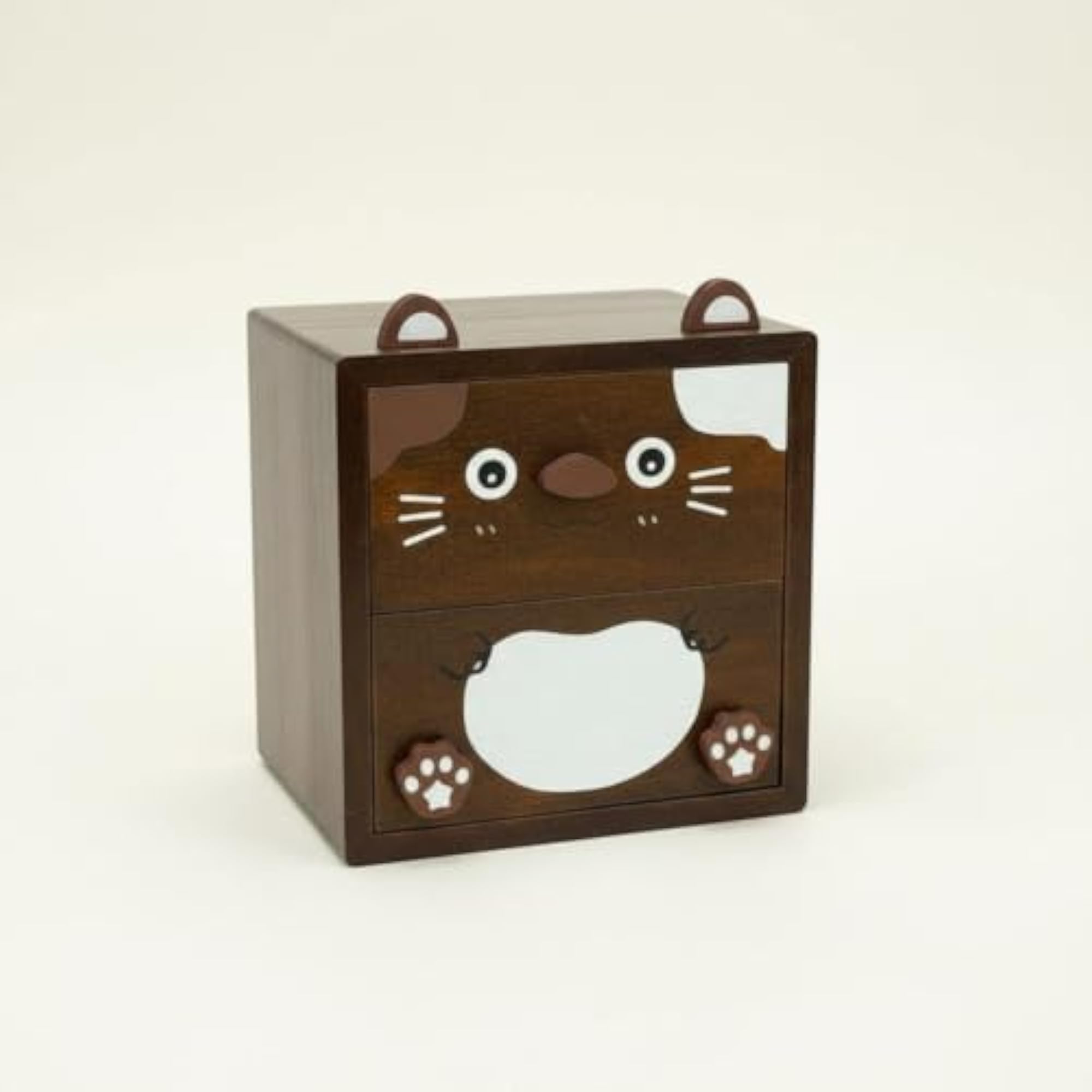 Solid Wood Wooden Makeup Organizer, Great Idea Gift