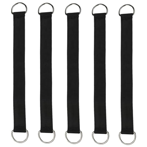 BESPORTBLE 5pcs Heavy Duty Swing Hanging Buckle Strap Cable Grip and for Tree Swing and Camping Hammock