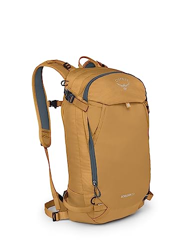 Osprey Soelden - Mochila de esquí y snowboard para hombre, Amarillo, 22L US, Soelden - Mochila de esquí y snowboard