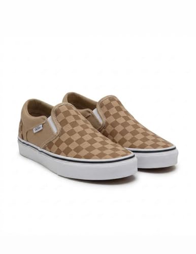 Image of Vans Men's Asher Slip-on Shoe - Comfortable Sneakers for Walking, Fashion & Everyday Wear