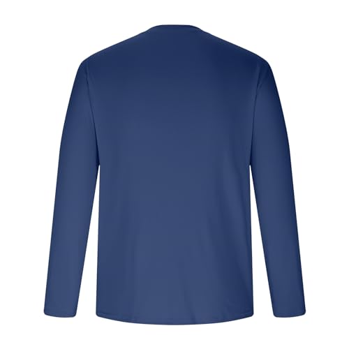 Men's UPF 50+ Long Sleeve Tee Shirts Protection UV SPF Shirts Lightweight Quick Dry Swim T-Shirts Rash Guard2