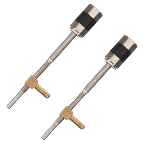 JOINPAYA 2pcs Violin Bow Screw Durable Metal Frog Screw for Violin Bow Repair Lightweight Instrument Parts for Easy and Maintenance