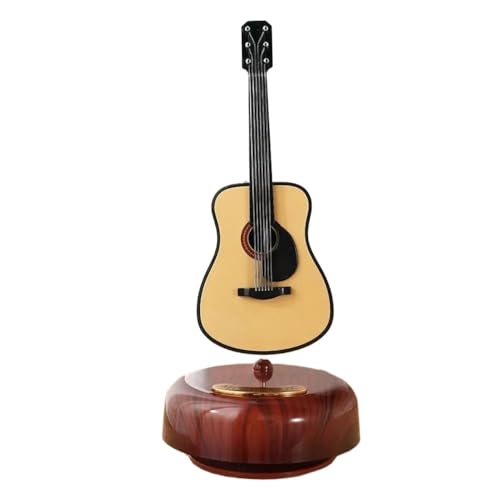 時計じかけの回転フレンチホルン型楽器ミニ装飾かわいいクリエイティブモデル工芸品(2)