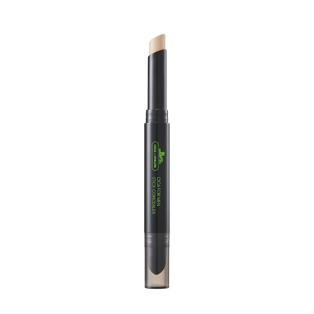 VTCOSMETICS(ブイティコスメテックス) シカフォーメン スティックコンシーラー 下地 ベースメイク そばかす 青髭 クマ くすみ カバー 乾燥肌 敏感肌 韓国コスメ CICA メンズコスメ