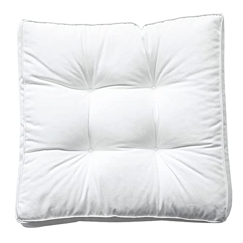 Chaise de salle à manger carrée Cushs 45x45 en coton