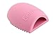 Makeup Brushegg Silica Glove Scrubber Board Cosmetic Cleaning Tool Pink