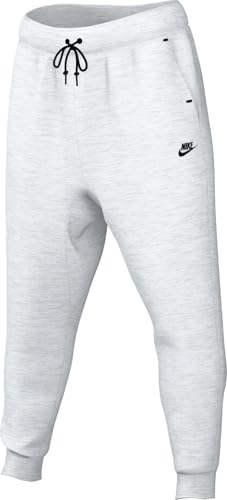 Nike Tech Men's Fleece Joggers (HV0959-051, Birch Heather/Black)