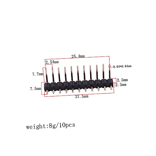 Conectores macho para guitarra de 10 pines rectos SOLUSTRE 2