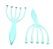 Head Massager,Protable Hand Held SPA Scalp Massager,SinLoon Steel Ball Run Blood Circulation Tool Equipment Stress Relax Blue (2-Pack)