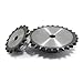 1Pcs 05B Chain Drive Sprocket 16 17Tooth Carbon Steel Chain Gear Teeth Pitch 2.8mm Industrial Sprocket Wheel(16 Teeth)