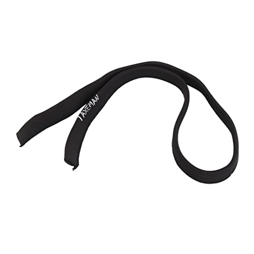 Luzhengyang 2 fundas aislantes negras para tubo de bebida o para depósito de agua, aislamiento térmico, congelación, para camping, ciclismo, escalada, material de neopreno
