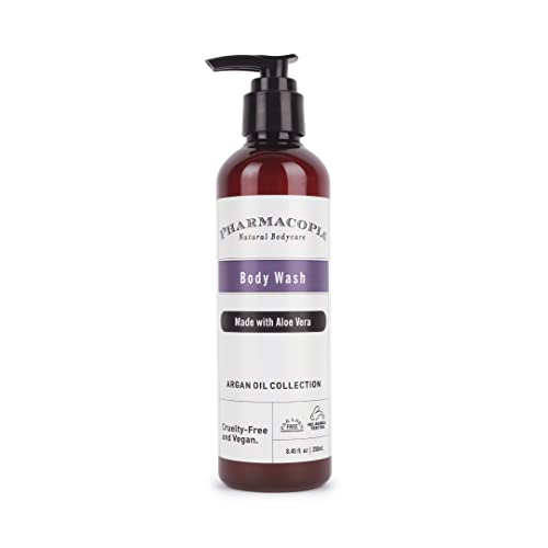 Image of Kimirica Pharmacopia Refreshing Summer body wash with the goodness of Argan Oil & Aloe Vera | 100% Vegan and Paraben Free Deep cleanses Body Wash (All Skin Type) (Lilac, 250ml)