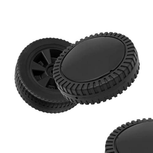 Changyeah Ruedas para barbacoa, ruedas de barbacoa de 6 pulgadas, 2 piezas de repuesto para ruedas de barbacoa, ruedas de plástico, piezas de repuesto para ruedas de barbacoa, piezas de repuesto para