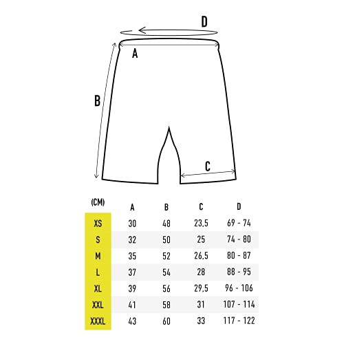 SMMASH Short D'entraînement pour Homme MMA Boxe Sport Gym Fitness Homme Short De Sport - Image 9