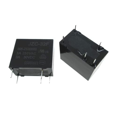 Relais 5VDC HF32F 005-ZS3 JZC-32F composant électronique de commutation 3A 250VAC