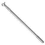 Loft Ladder Pole with Hook Window Opener, Ladder Hooks Adjustable Telescopic Rod Design Suitable for Family, Window Telescopic Rod Loft Ladder Pole with Hook (Grey)