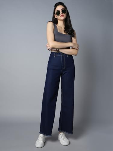 Image of HIGH Star Women's Straight Fit Mid Rise Jeans