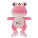 mangege Grenouille Prince Creative Cute Pet en Peluche Jouet Poupée Ragdo Oreiller Enfant Cadeau d'anniversaire 50cm Rose