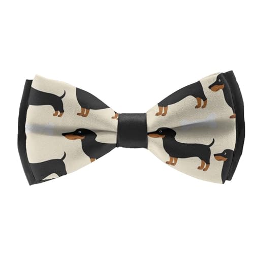 Fashion Pre-Tied Tuxedo Bow Tie Quality Adjustable Bowtie for Men Party Wedding