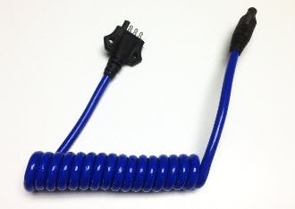 JetConnex 31 - 4-Flat Male to 4-Flat Female, 3 ft (Blue)