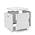 ZYJOYY 51 Gallon Resin Deck Box, Outdoor Storage Box Waterproof for Patio, Garden, Pool, and Deck, Storage Solution for Cushions, Tools, Delivery Packages, White
